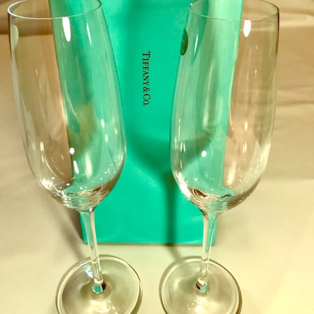 Tiffany Toasting Flutes